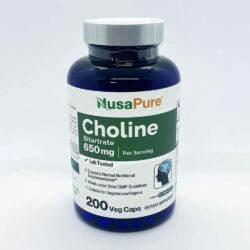 Viên uống bổ sung Choline NusaPure Choline Bitartrate 650mg 200 Capsules 7 vien uong bo sung choline nusapure choline bitartrate 650mg 200 capsules 011025 kc