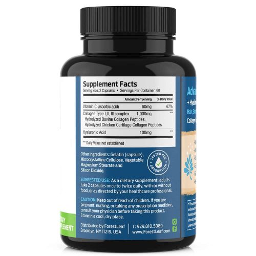 vien uong bo sung collagen forest leaf advanced collagen 120 capsules ka