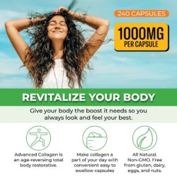 vien uong bo sung collagen forest leaf advanced collagen 120 capsules kd