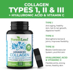 vien uong bo sung collagen forest leaf advanced collagen 120 capsules ke