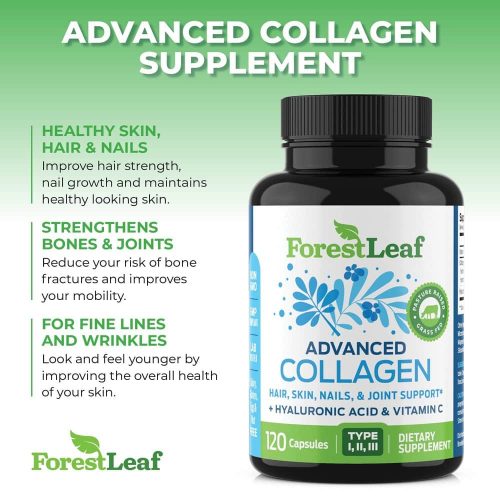 vien uong bo sung collagen forest leaf advanced collagen 120 capsules kg