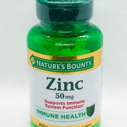Viên uống bổ sung kẽm Nature’s Bounty Zinc 50mg 200 viên 7 vien uong bo sung kem natures bounty zinc 50mg 200 vien ka