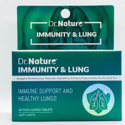 Viên uống hỗ trợ miễn dịch, bổ phổi Dr. Nature Immunity & Lung 60 Tablets 9 vien uong ho tro mien dich bo phoi dr nature immunity lung 60 tablets kf