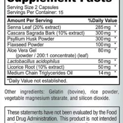 vien uong ho tro tieu hoa khoe manh puremax labs 15 day colon cleanse 30 capsules kf