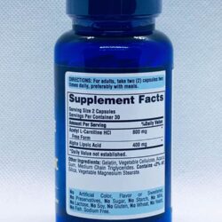 Viên uống Puritan’s Pride Acetyl L-Carnitine HCl 400mg with Alpha Lipoic Acid 200mg 60 Capsules 8 vien uong puritans pride acetyl l carnitine hcl 400mg with alpha lipoic acid 200mg 60 capsules ke