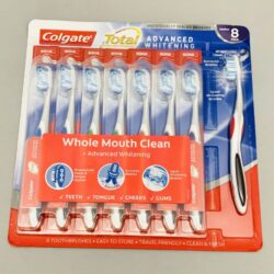 ban chai danh rang colgate total advanced whitening medium whole mouth clean 8 cai kd