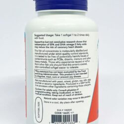 dau ca omega 3 now ultra omega 3 500 epa 250 dha 180 softgels 180525 kc