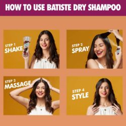 Dầu gội khô Batiste Divine Dark Dry Shampoo Plus 200ml 14 dau goi kho batiste divine dark dry shampoo plus 200ml kg