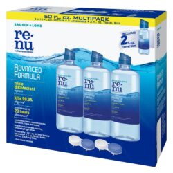 Dung dịch vệ sinh kính áp tròng Bausch + Lomb Renu Advanced Formula 473ml x3chai +1chai 60ml 10 dung dich ve sinh kinh ap trong bausch lomb renu advanced formula 473ml x3chai 1chai 60ml kb