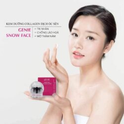 kem duong trang da genie snow face collagen cream 20g ka