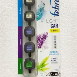 Nước hoa xe hơi Febreze Light Car Set 5 cái x2ml (Sea Spray, Lavender, Bamboo) 9 nuoc hoa xe hoi febreze light car set 5 cai x2ml sea spray lavender bamboo kc