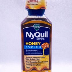 Siro Vicks NyQuil Honey Cold & Flu Severe 354ml 10 siro vicks nyquil honey cold flu severe 354ml ka