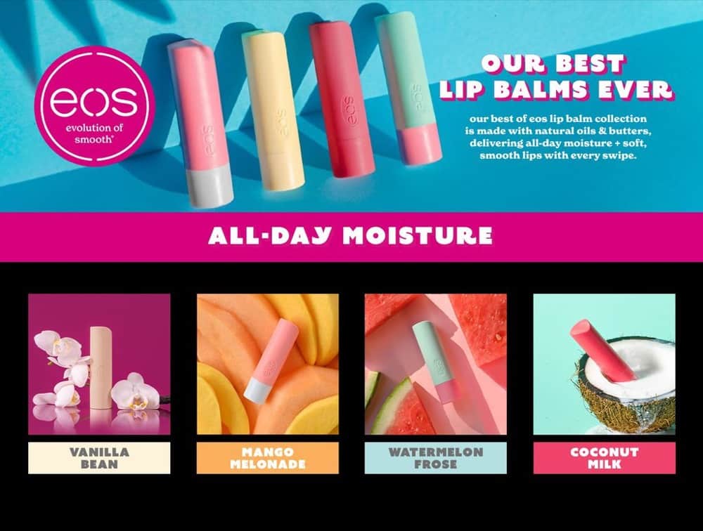 eos Best of eos Lip Balm, 9 Sticks