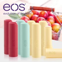 Son dưỡng môi Eos Organic Lip Balm 9 thỏi (Vanilla Bean, Sweet Mint, Pomegranate Raspberry) 11 son duong moi eos organic lip balm 9 thoi ka