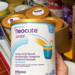 Sữa bột Neocate Junior 400g (Không vị) dành cho trẻ 1+ tuổi dị ứng đạm sữa bò 13 sua bot neocate junior 400g khong vi danh cho tre 1 tuoi di ung dam sua bo kna