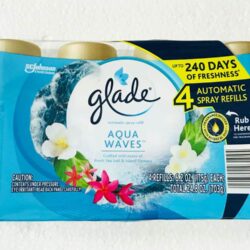 Tinh dầu cho máy xịt thơm phòng tự động Glade Aqua Waves 175g x4 8 tinh dau cho may xit thom phong tu dong glade aqua waves 175g x4 kc