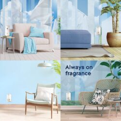 Tinh dầu cho máy xịt thơm phòng tự động Glade Clean Linen 175g x4 11 tinh dau cho may xit thom phong tu dong glade clean linen 175g x4 kd