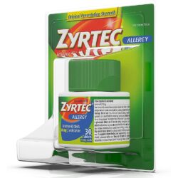 Viên chống dị ứng Zyrtec Antihistamine Allergy 10mg 30 Tablets 13 vien chong di ung zyrtec antihistamine allergy 10mg 30 tablets kb