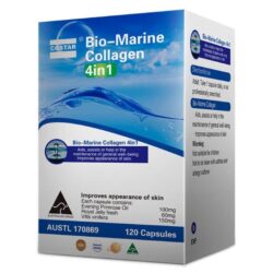 Viên uống bổ sung Collagen Costar Bio-Marine Collagen 4in1 120 Capsules 8 vien uong bo sung collagen costar bio marine collagen 4in1 120 capsules kg