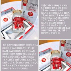 Viên uống bổ sung NMN UniLab NMN 3000 +BRich 60 Capsules 19 vien uong bo sung nmn unilab nmn 3000 brich 60 capsules kg
