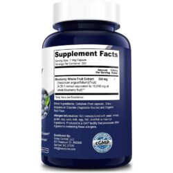 Viên uống chiết xuất Việt quất NusaPure Blueberry Concentrate 10,000mg Equivalent 200 Capsules 4 vien uong chiet xuat viet quat nusapure blueberry concentrate 10 000mg equivalent 200 capsules ka