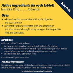 Viên uống giảm đầy hơi, ợ nóng Pepcid AC Original Strength 90 Tablets 19 vien uong giam day hoi o nong pepcid ac original strength 90 tablets ka