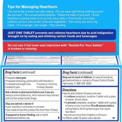 Viên uống giảm đầy hơi, ợ nóng Pepcid AC Original Strength 90 Tablets 14 vien uong giam day hoi o nong pepcid ac original strength 90 tablets kb