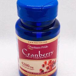 vien uong nam viet quat puritans pride cranberry 4200mg 100 softgels knb
