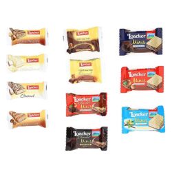 banh xop nhan kem loacker the best of chocolate wafer cookies 400g ka