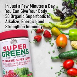 bot thuc pham xanh huu co country farms super greens powder 300g berry flavor kb