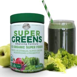 Bột thực phẩm xanh hữu cơ Country Farms Super Greens Powder 300g Unflavored 11 bot thuc pham xanh huu co country farms super greens powder 300g unflavored kc