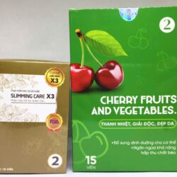 Combo Số 2- Thảo mộc giảm cân Slimming Care X3 Tăng Cường 15 Capsules kèm Detox 15 viên 9 combo 2 thao moc giam can slimming care x3 tang cuong 15 capsules kem vien rau xanh detox fresh vegetables 15 tablets 230924 ka