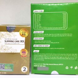 Combo Số 2- Thảo mộc giảm cân Slimming Care X3 Tăng Cường 15 Capsules kèm Detox 15 viên 10 combo 2 thao moc giam can slimming care x3 tang cuong 15 capsules kem vien rau xanh detox fresh vegetables 15 tablets 230924 kb