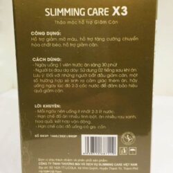 Combo Số 2- Thảo mộc giảm cân Slimming Care X3 Tăng Cường 15 Capsules kèm Detox 15 viên 12 combo 2 thao moc giam can slimming care x3 tang cuong 15 capsules kem vien rau xanh detox fresh vegetables 15 tablets 230924 kd