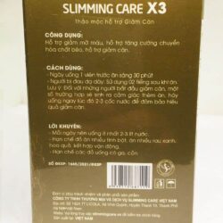 Combo Số 2- Thảo mộc giảm cân Slimming Care X3 Tăng Cường 15 Capsules kèm Detox 15 viên 13 combo 2 thao moc giam can slimming care x3 tang cuong 15 capsules kem vien rau xanh detox fresh vegetables 15 tablets 230924 ke
