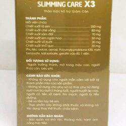 Combo Số 2- Thảo mộc giảm cân Slimming Care X3 Tăng Cường 15 Capsules kèm Detox 15 viên 14 combo 2 thao moc giam can slimming care x3 tang cuong 15 capsules kem vien rau xanh detox fresh vegetables 15 tablets 230924 kf