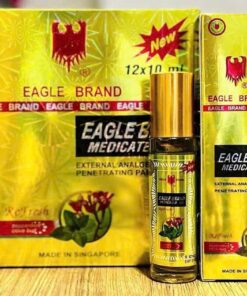 dau gio vang con o mui dinh huong my dang lan eagle brand medicated oil peppermint clove bud loc 12ml x14 chai 10mlx12new 311224 ka