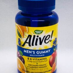 Kẹo dẻo bổ sung Vitamin cho nam Alive Men’s Gummy Multivitamin 60 Gummies 13 keo deo bo sung vitamin cho nam alive mens gummy multivitamin 60 gummies ka