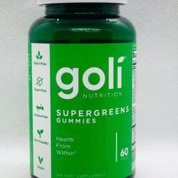 keo deo tu rau xanh goli supergreens 60 gummies kf
