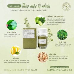 thao moc giam can slimming care x3 tang cuong 15 capsules type 2 kd