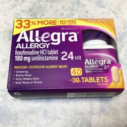 Viên chống dị ứng Allegra Allergy 24hr 40 Tablets 6 vien chong di ung allegra allergy 24hr 40 tablets kc