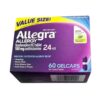Viên chống dị ứng Allegra Allergy 24hr 60 GelCaps