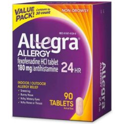 Viên chống dị ứng Allegra Allergy 24hr 90 Tablets 8 vien chong di ung allegra allergy 24hr 90 tablets kd