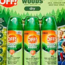 xit chong muoi va con trung off deep woods dry 170g x3 chai kb