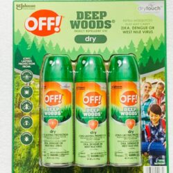 xit chong muoi va con trung off deep woods dry 170g x3 chai kc