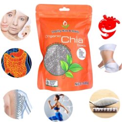 Hạt chia Úc Healthy Food & Nuts Organic Chia Seeds 500g 9 hat chia uc healthy food nuts organic chia seeds 500g ka