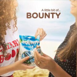 Socola nhân dừa Bounty Miniatures Chocolate 150g 10 socola nhan dua bounty miniatures chocolate 150g kb