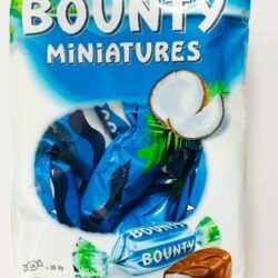 Socola nhân dừa Bounty Miniatures Chocolate 150g 8 socola nhan dua bounty miniatures chocolate 150g knb