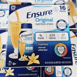 Sữa Ensure nước hương Vani Ensure Original Vanilla 237ml Thùng 16 chai 5 sua ensure nuoc huong vani ensure original vanilla 237ml thung 16 chai ka