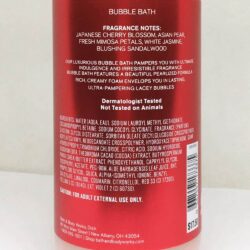 Sữa tắm bồn tạo bọt Bath & Body Works Japanese Cherry Blossom Bubble Bath 295ml 9 sua tam bon tao bot bath body works japanese cherry blossom bubble bath 295ml 100524 kd